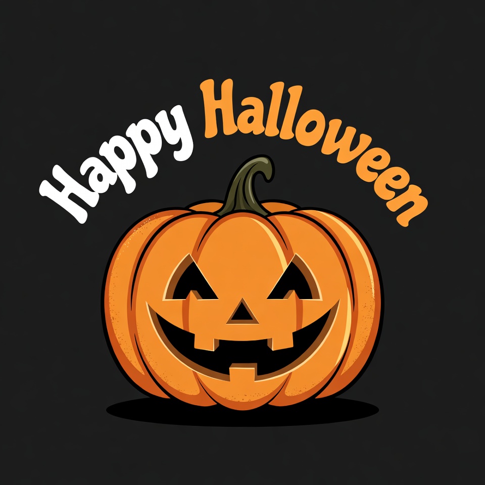 Happy Halloween Jack-o-Lantern Happy Halloween Jack-o-Lantern