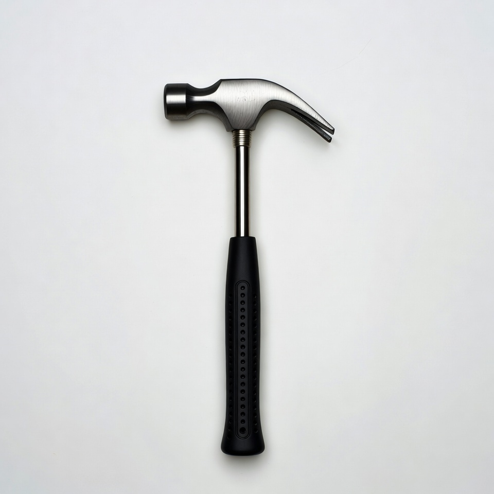 Claw Hammer on White Background Claw Hammer on White Background