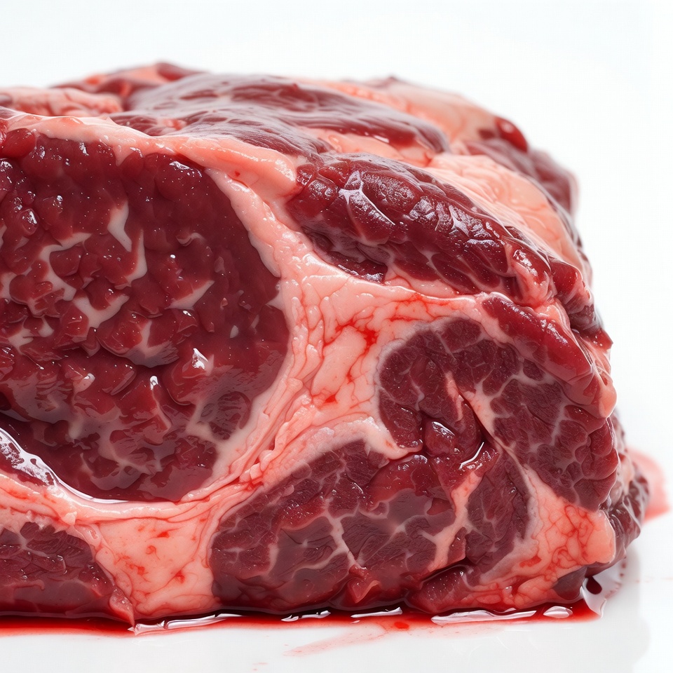 Raw marbled beef steak Raw marbled beef steak
