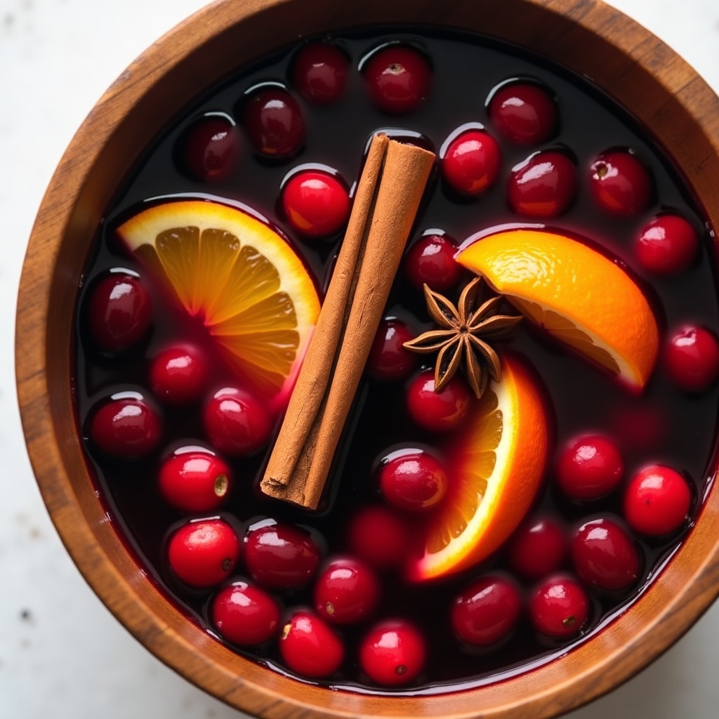 Cranberries with Cinnamon and Oranges Cranberries with Cinnamon and Oranges