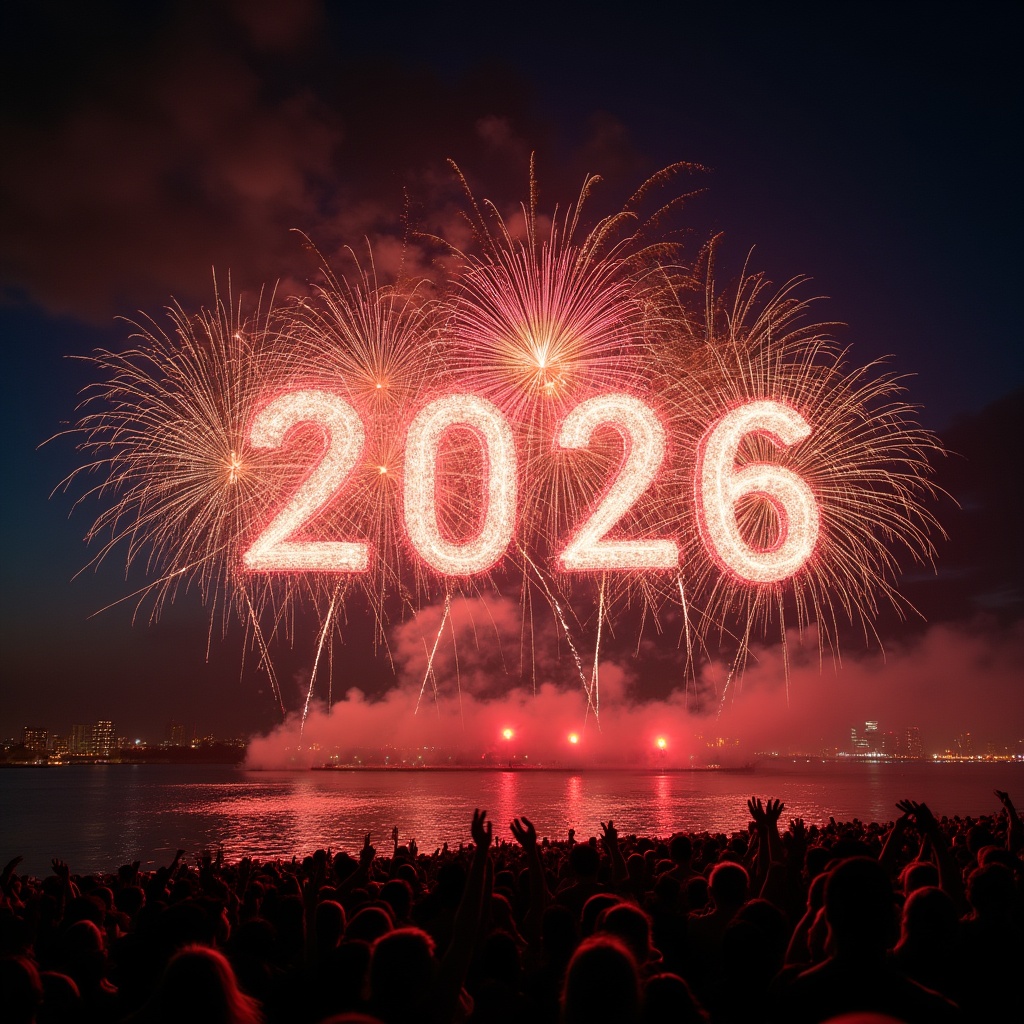 2026 Fireworks over Crowd by Water 2026 Fireworks over Crowd by Water