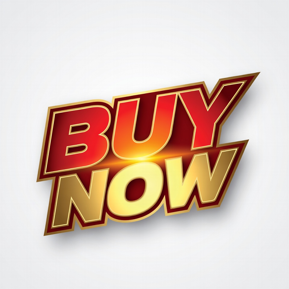 Buy Now Bold Red Graphic Buy Now Bold Red Graphic