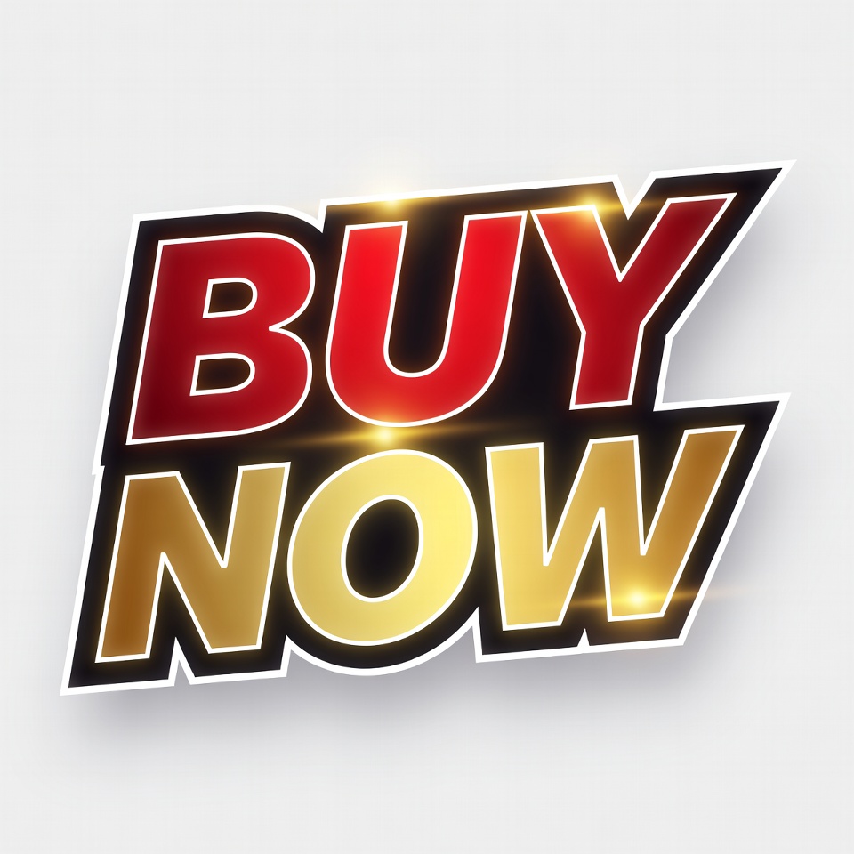 Buy Now Bold Sticker Buy Now Bold Sticker