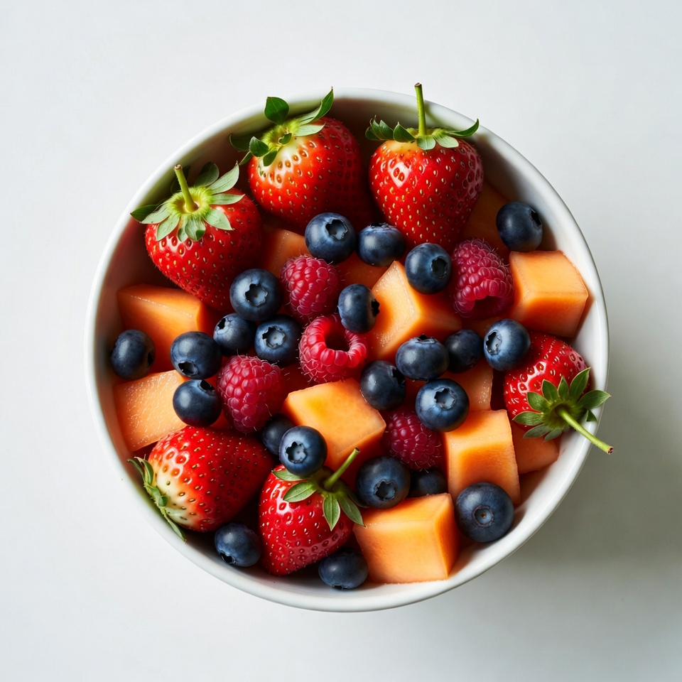 Fresh Strawberry Blueberry Fruit Bowl Fresh Strawberry Blueberry Fruit Bowl
