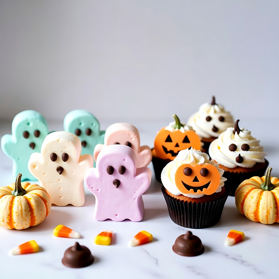Halloween Ghost Cupcakes Bath Bombs Halloween Ghost Cupcakes Bath Bombs