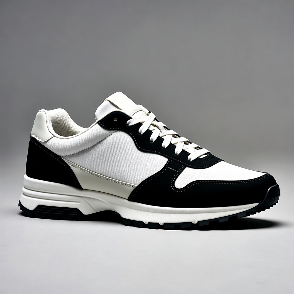 Black and white sneakers Black and white sneakers