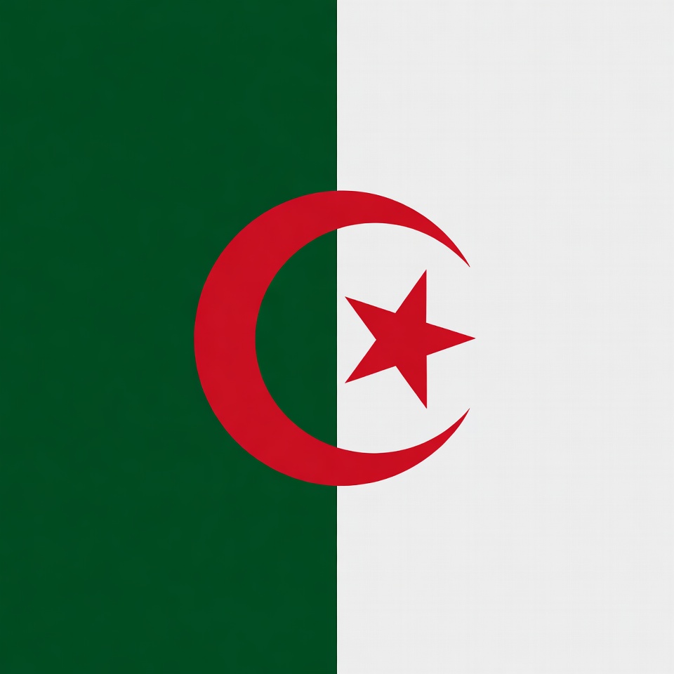 Algeria Flag Algeria Flag