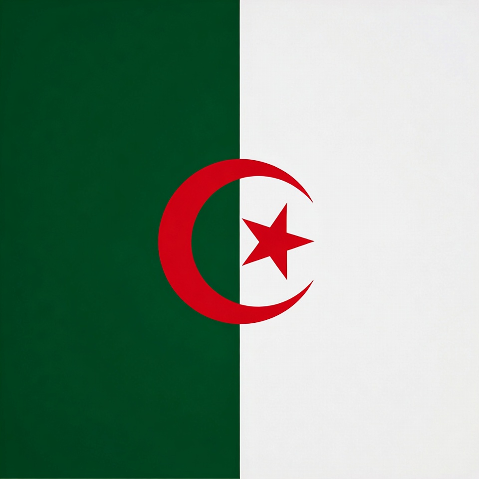 Algeria Flag Algeria Flag