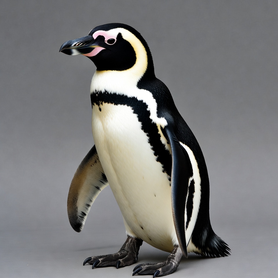 Standing Humboldt Penguin Standing Humboldt Penguin