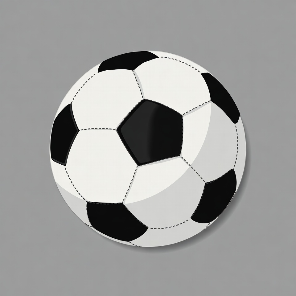 Soccer Ball Illustration Soccer Ball Illustration