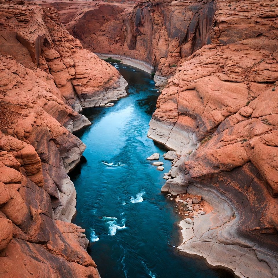 Colorado River in Grand Canyon Colorado River in Grand Canyon