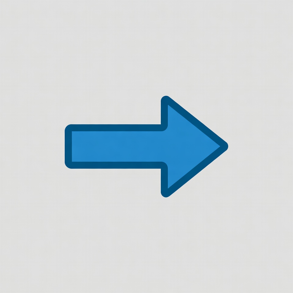 Blue right arrow icon Blue right arrow icon