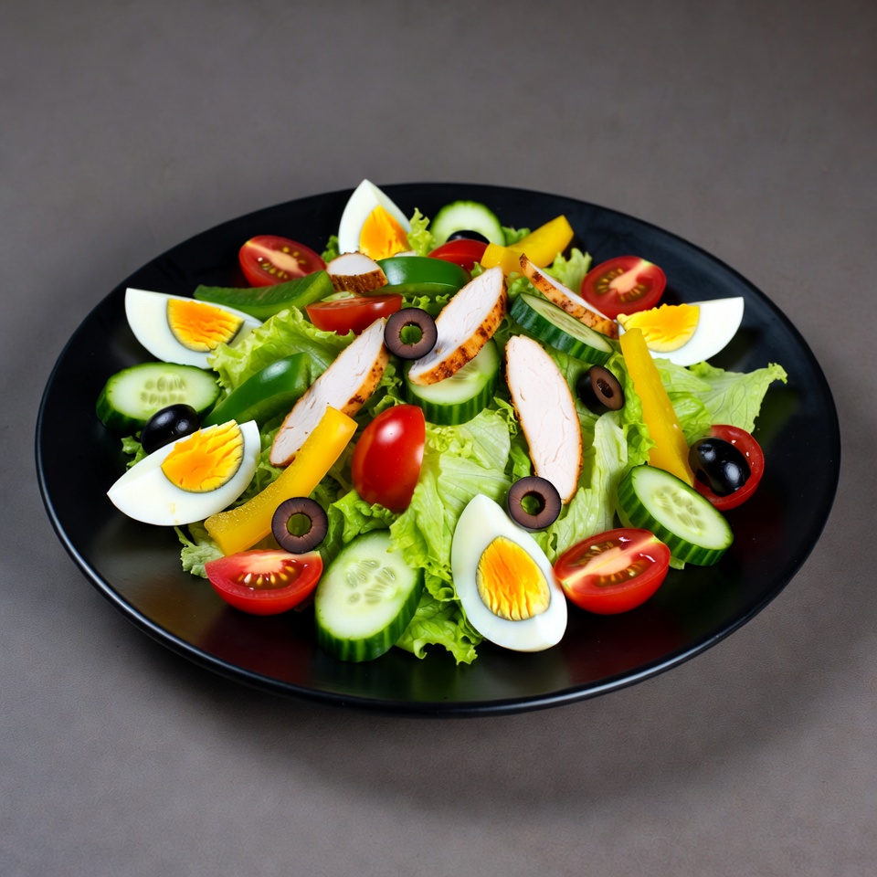 Fresh Chicken Salad with Veggies Fresh Chicken Salad with Veggies