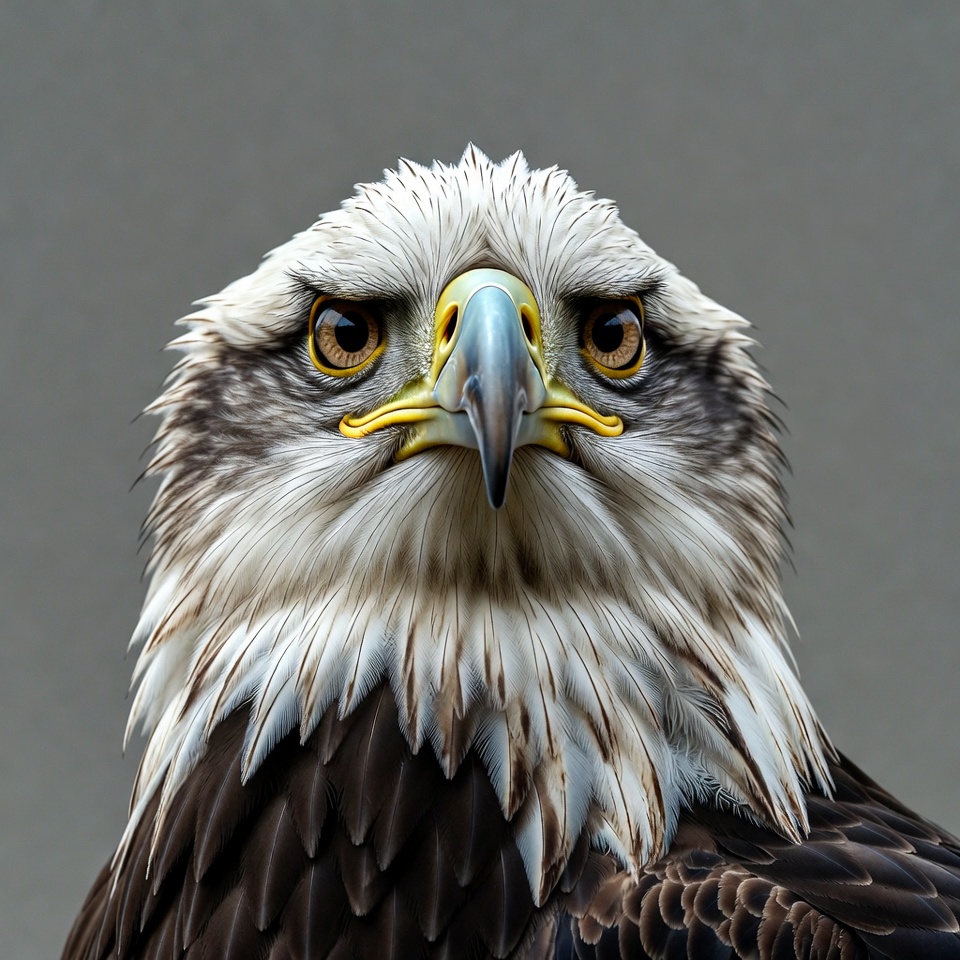 Bald eagle close-up portrait Bald eagle close-up portrait