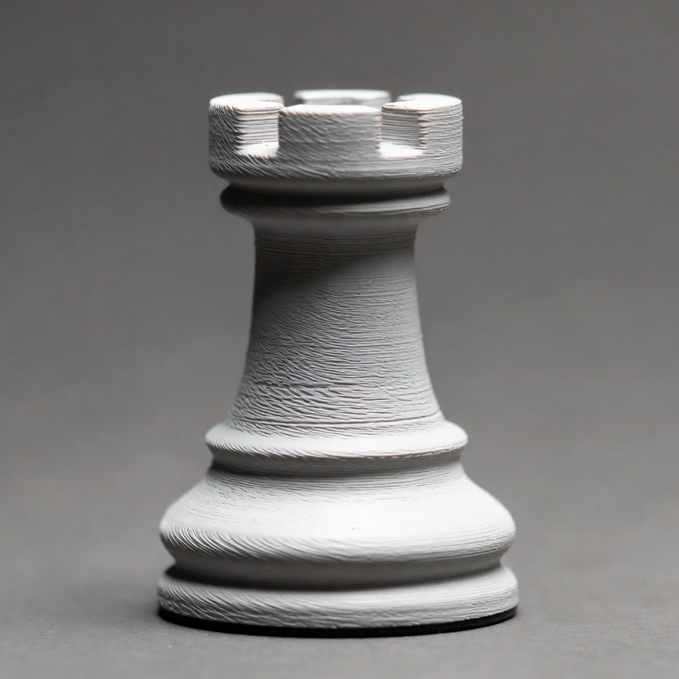 White Chess King Pawn White Chess King Pawn