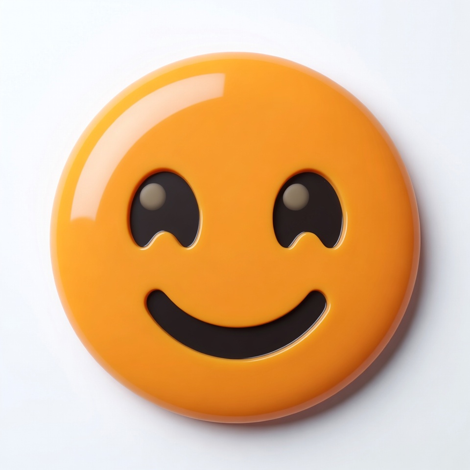 Smiling Yellow Emoji Face Smiling Yellow Emoji Face