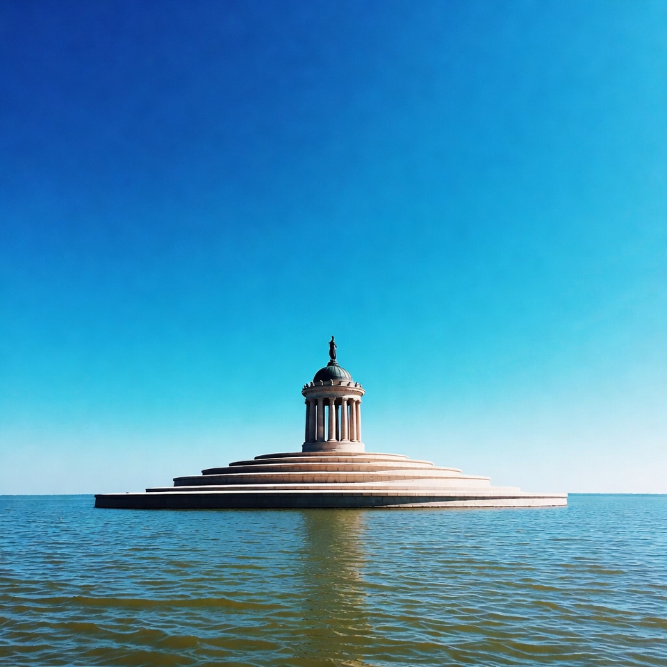 Temple of Winds on water Temple of Winds on water