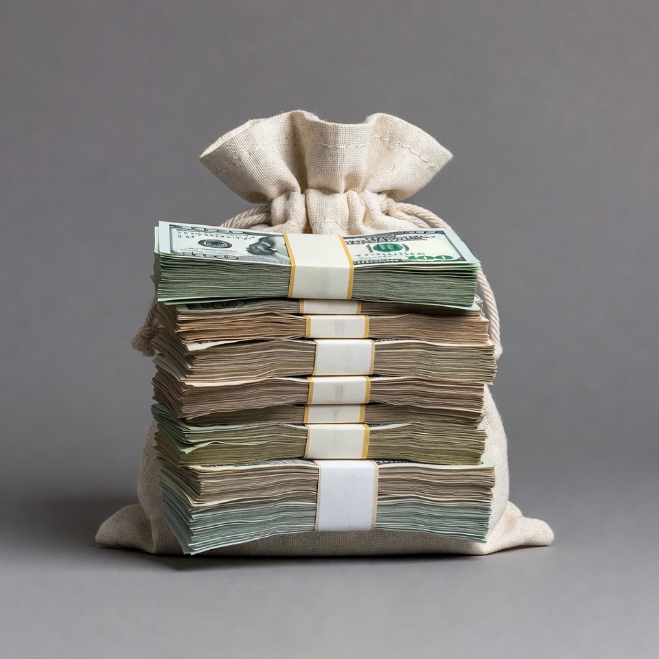 Money Bag Full of Cash Money Bag Full of Cash