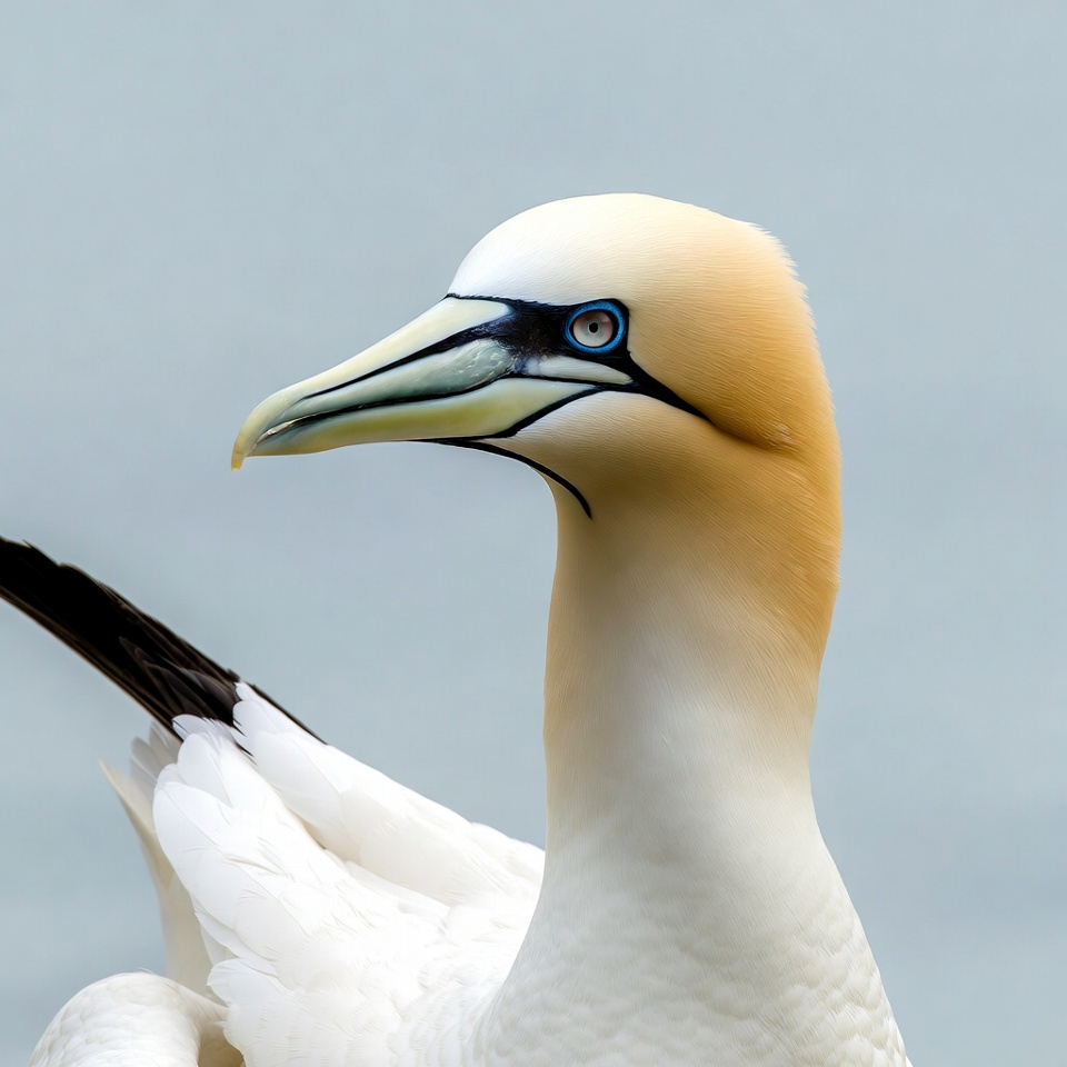 Nazca Booby Bird Portrait Nazca Booby Bird Portrait