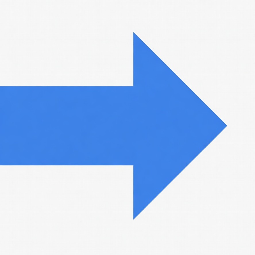 Blue right arrow Blue right arrow