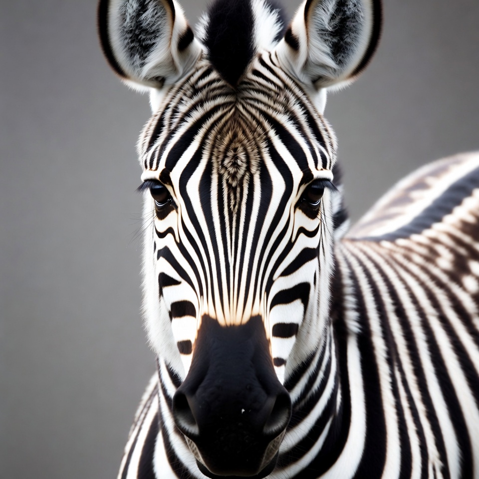 Close-up zebra face Close-up zebra face