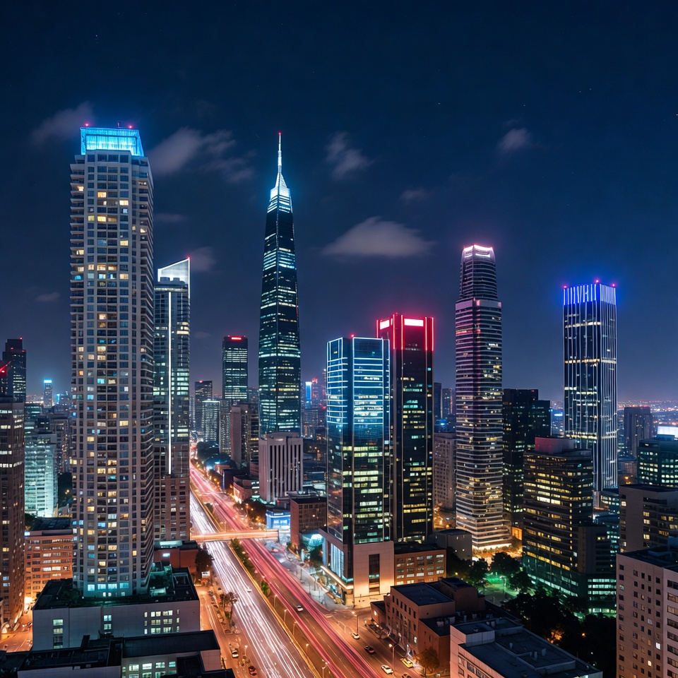 Shenzhen Skyline at Night Shenzhen Skyline at Night