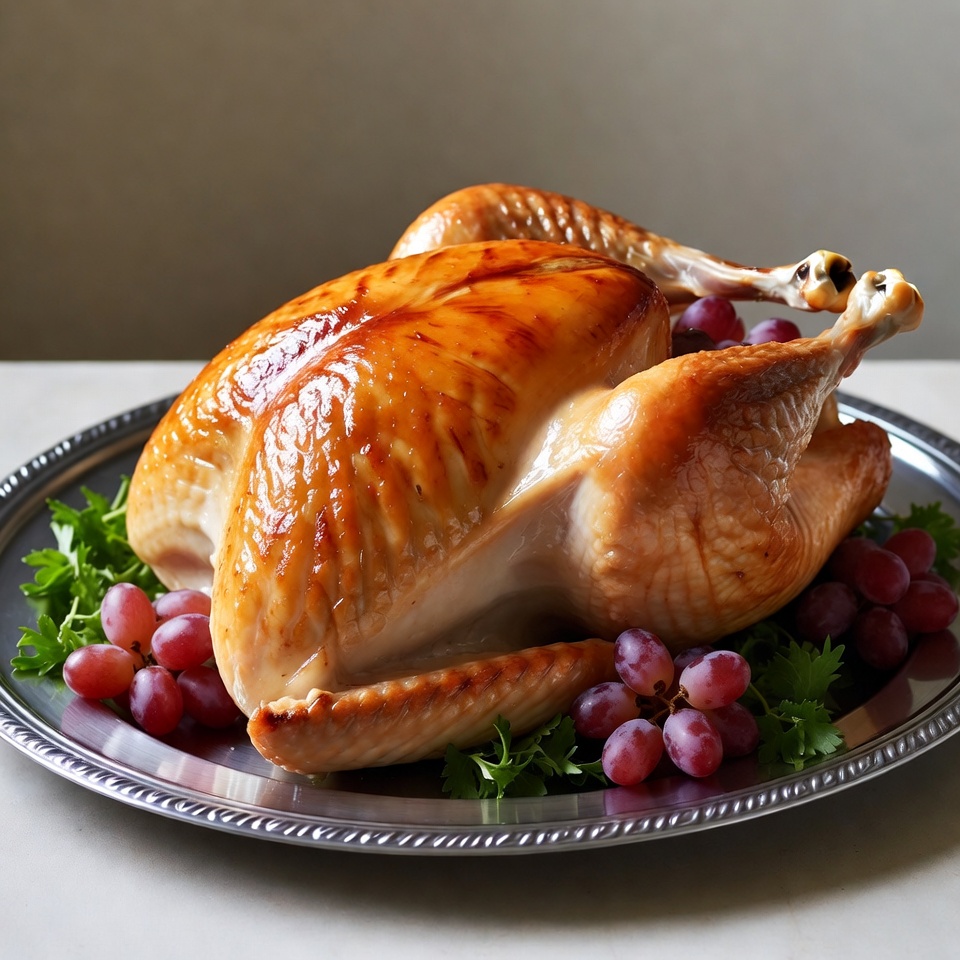 Roasted Turkey with Grapes Roasted Turkey with Grapes