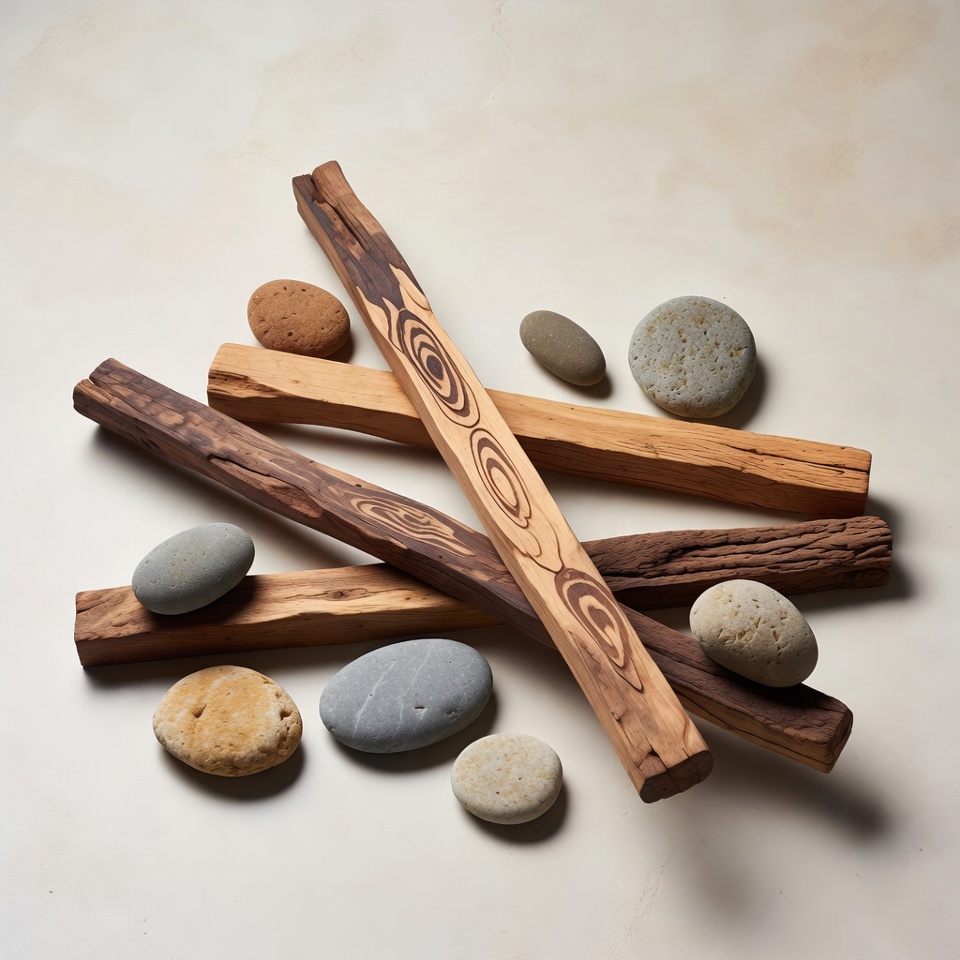 Driftwood Sticks and Pebbles Driftwood Sticks and Pebbles