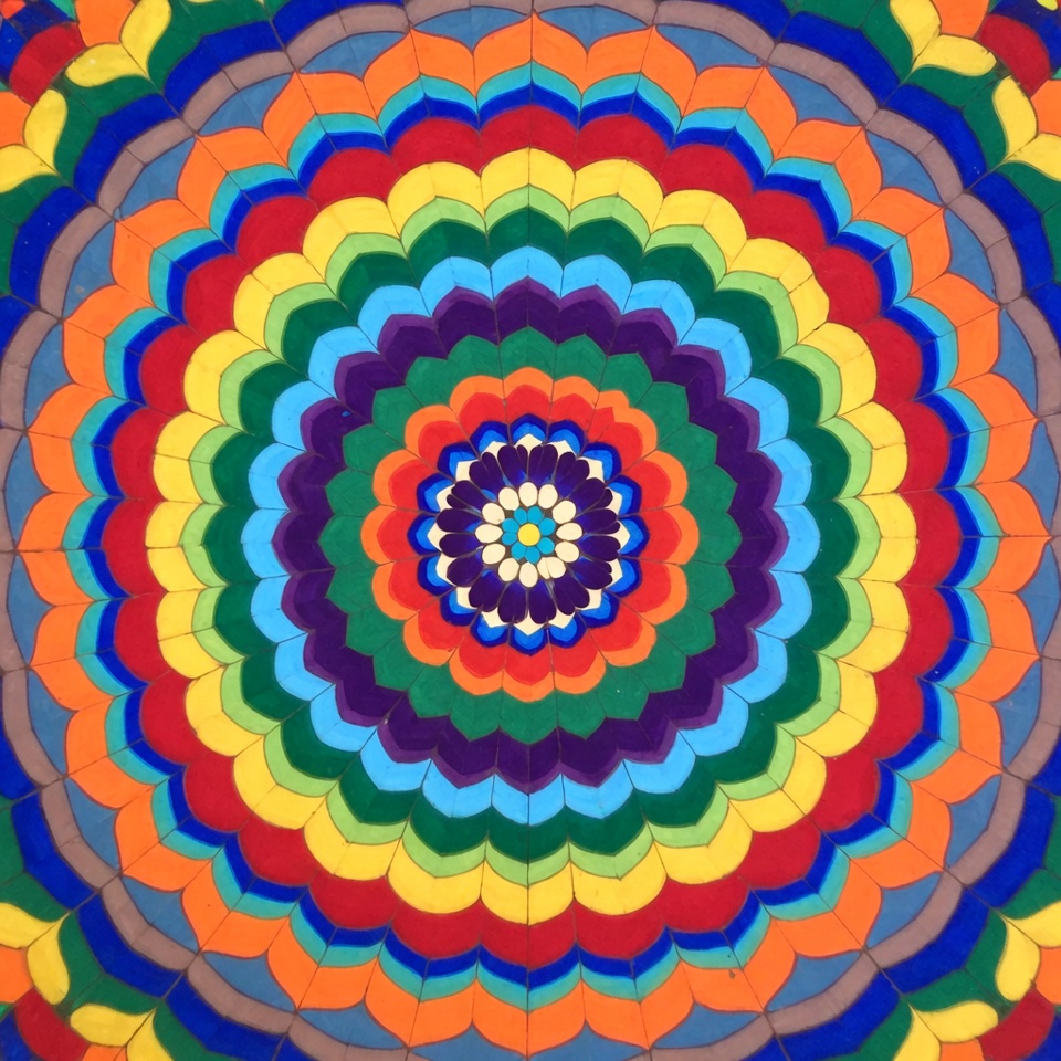 Colorful Mandala Pattern Design Colorful Mandala Pattern Design