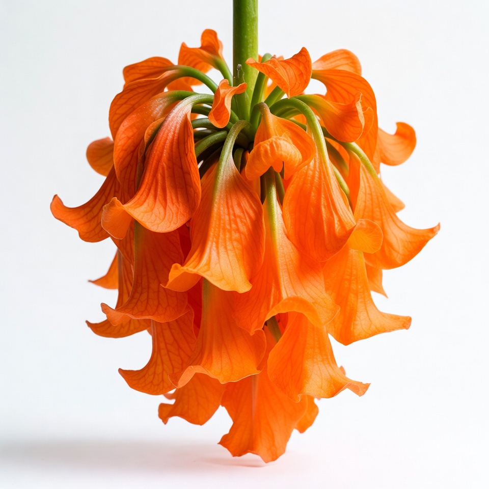 Orange Clivia Flower Bloom Orange Clivia Flower Bloom