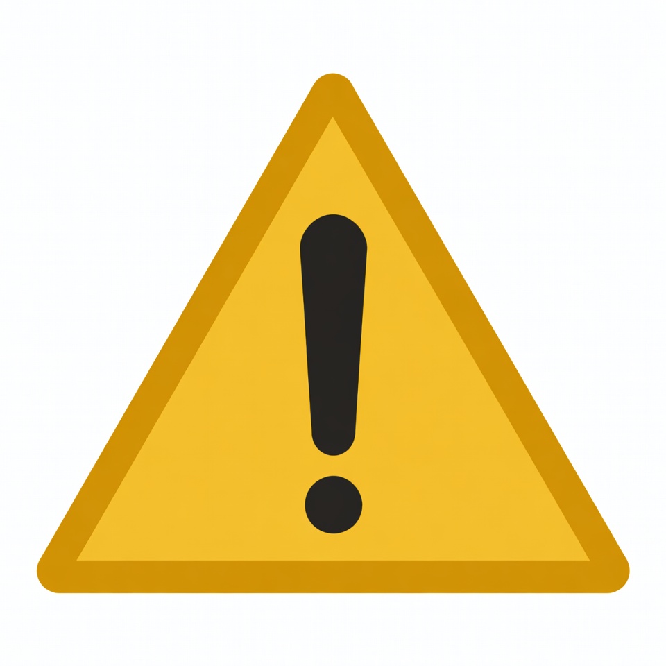 Yellow Exclamation Mark Warning Sign Yellow Exclamation Mark Warning Sign