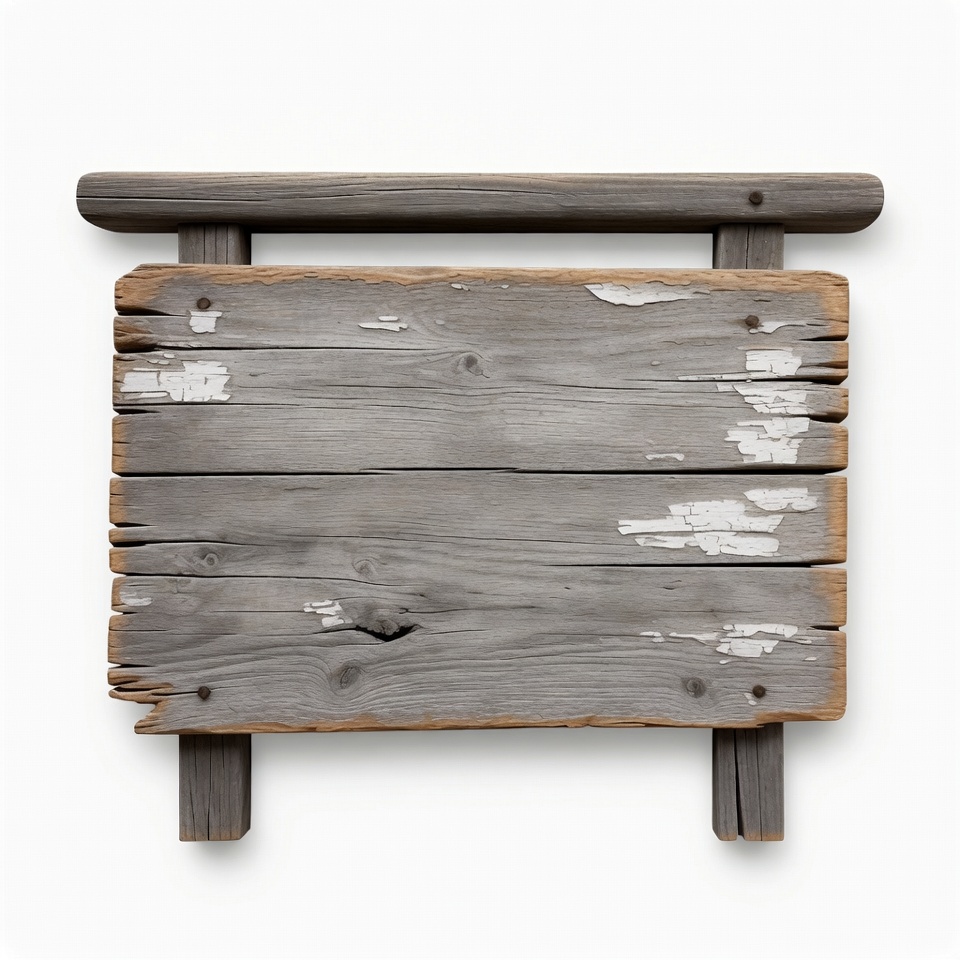 Old weathered wooden sign board Old weathered wooden sign board