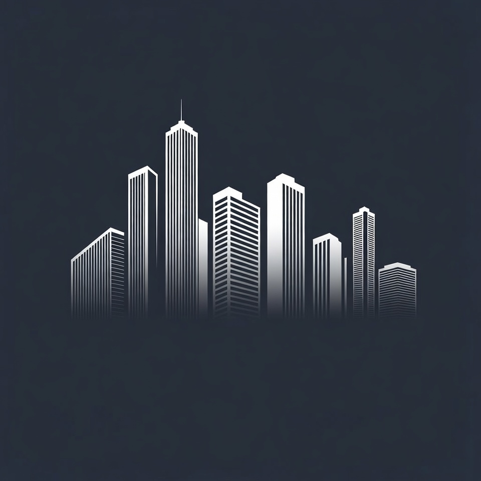 Silhouette City Skyline Illustration Silhouette City Skyline Illustration