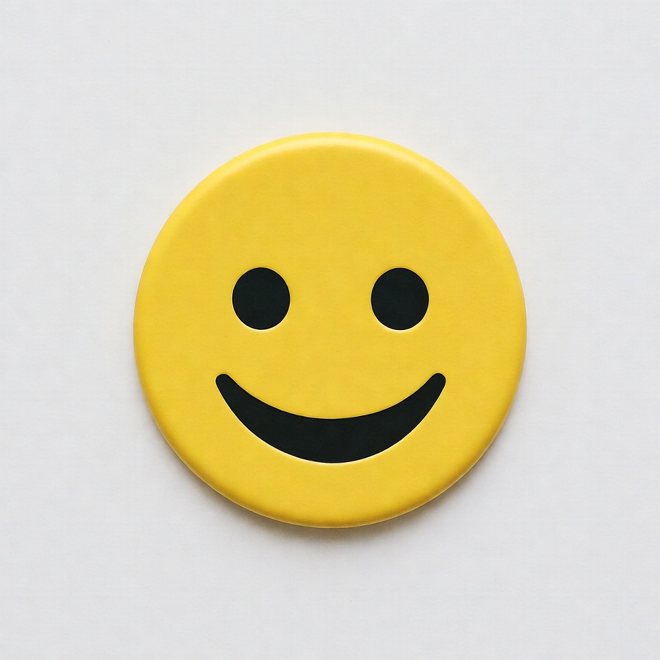 Yellow Smiley Face Emoticon Yellow Smiley Face Emoticon