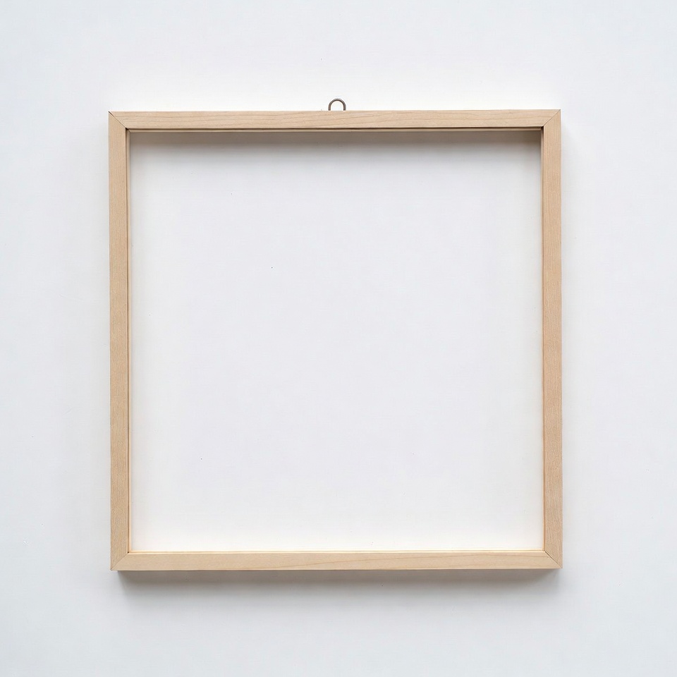 Empty Wooden Picture Frame Empty Wooden Picture Frame