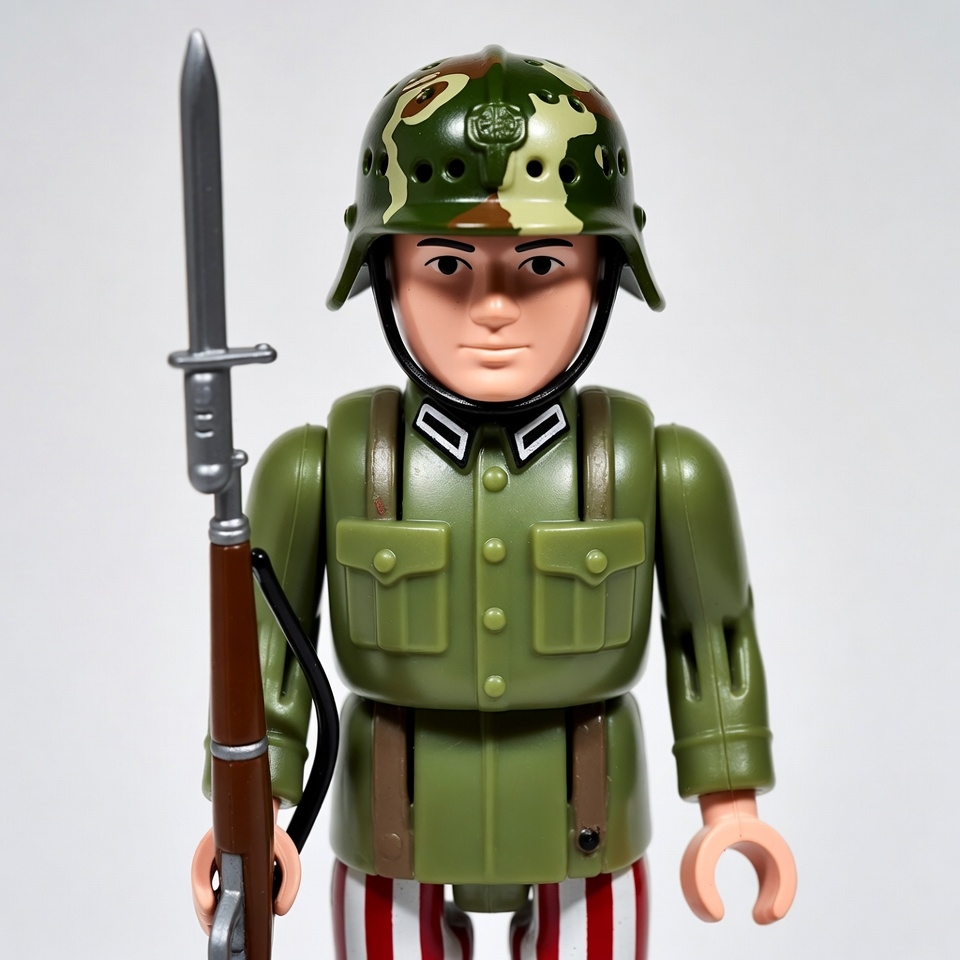 WWII German Soldier Action Figure WWII German Soldier Action Figure