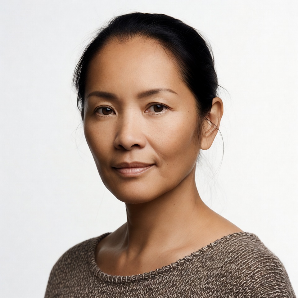 Asian woman smiling portrait Asian woman smiling portrait