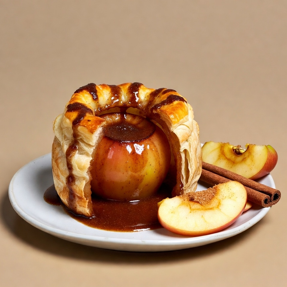Baked Apple in Puff Pastry Baked Apple in Puff Pastry