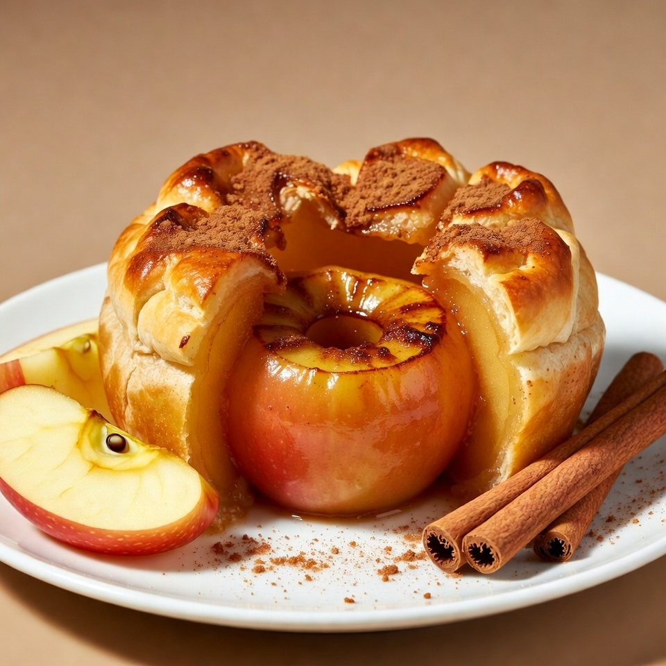Baked Cinnamon Apple Pastry Baked Cinnamon Apple Pastry