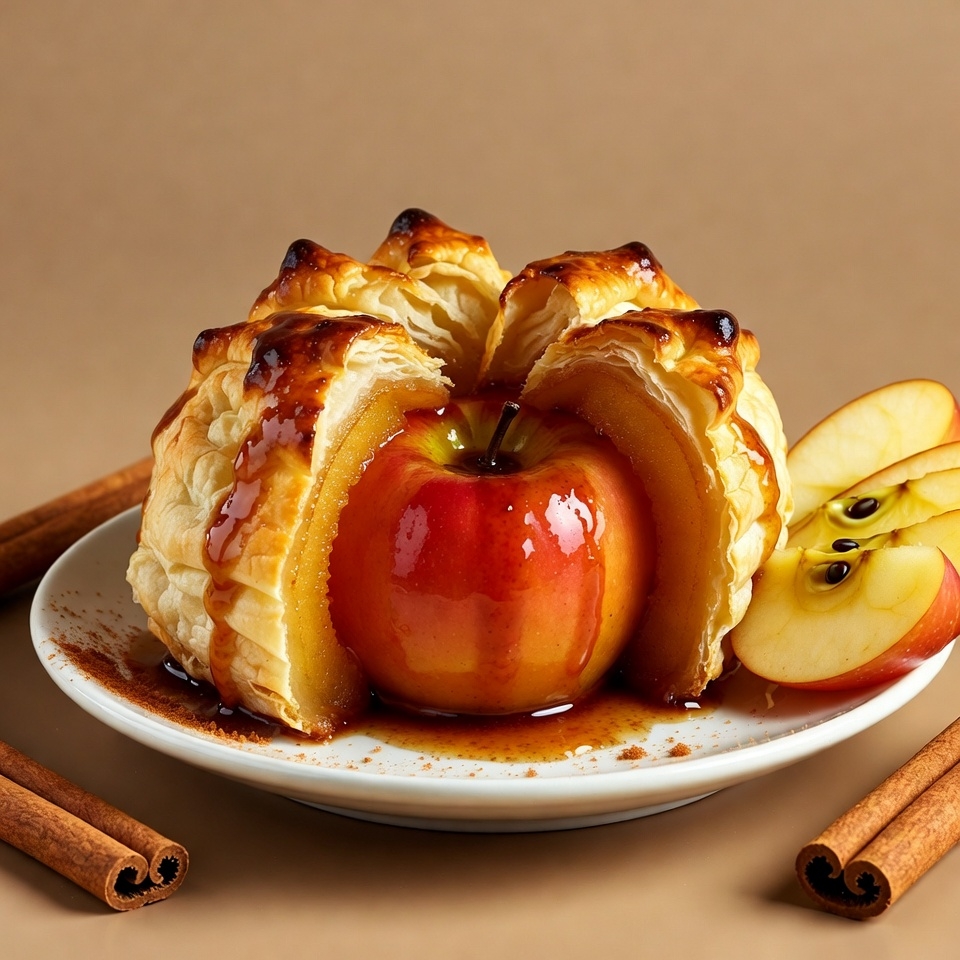 Baked Apple in Puff Pastry Baked Apple in Puff Pastry