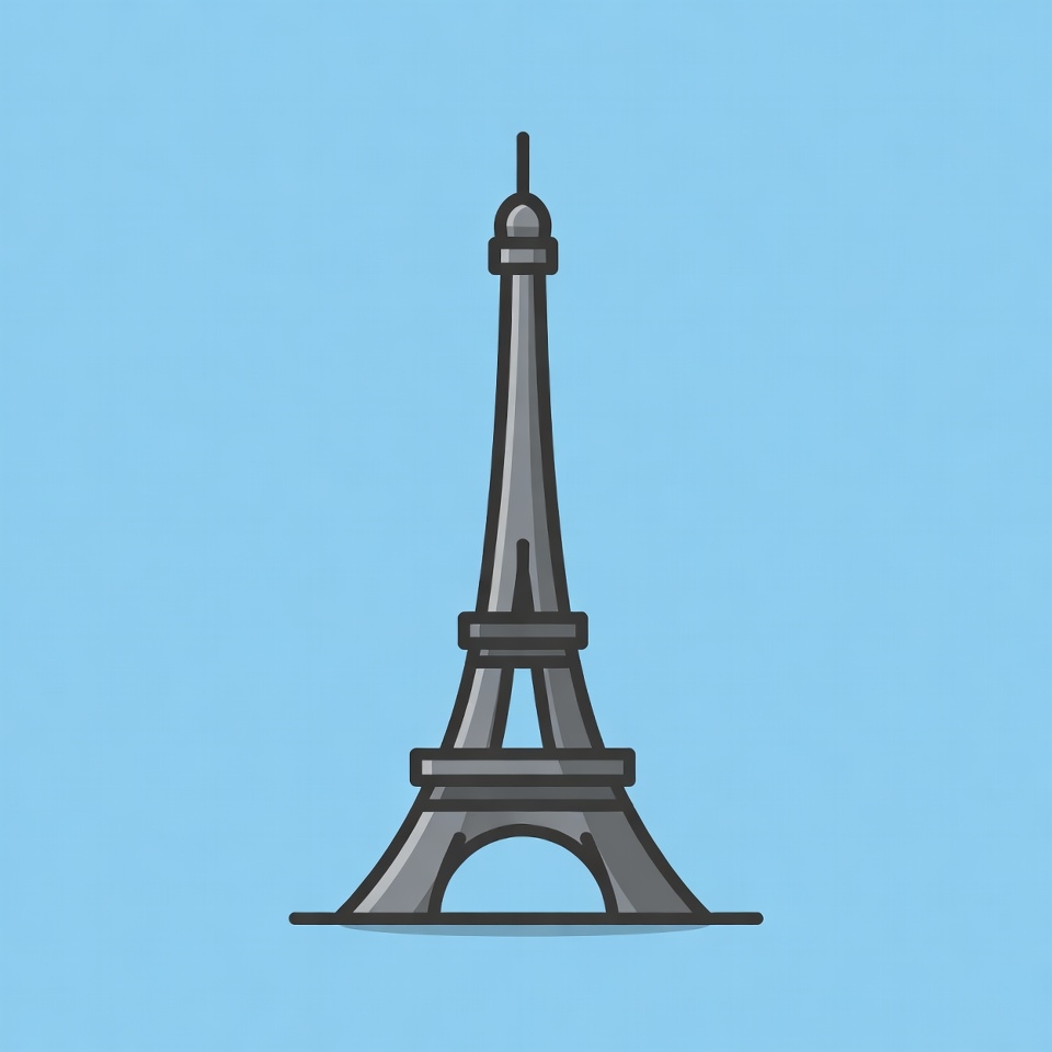 Eiffel Tower illustration Eiffel Tower illustration