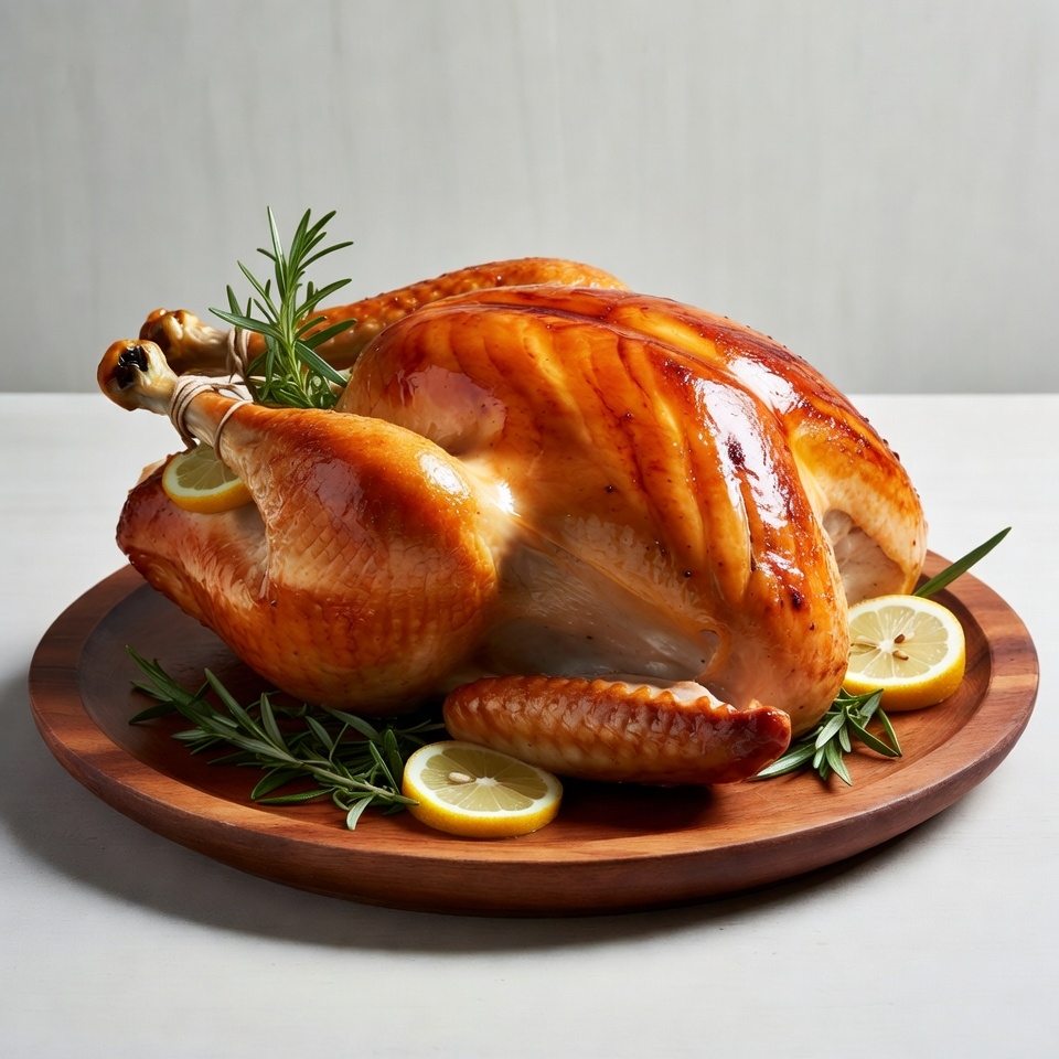Roasted Turkey with Lemon and Rosemary Roasted Turkey with Lemon and Rosemary