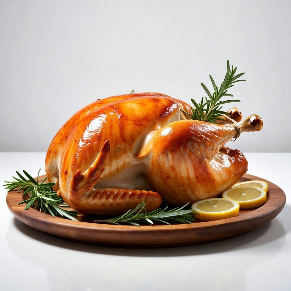 Roasted Turkey with Lemon and Rosemary Roasted Turkey with Lemon and Rosemary
