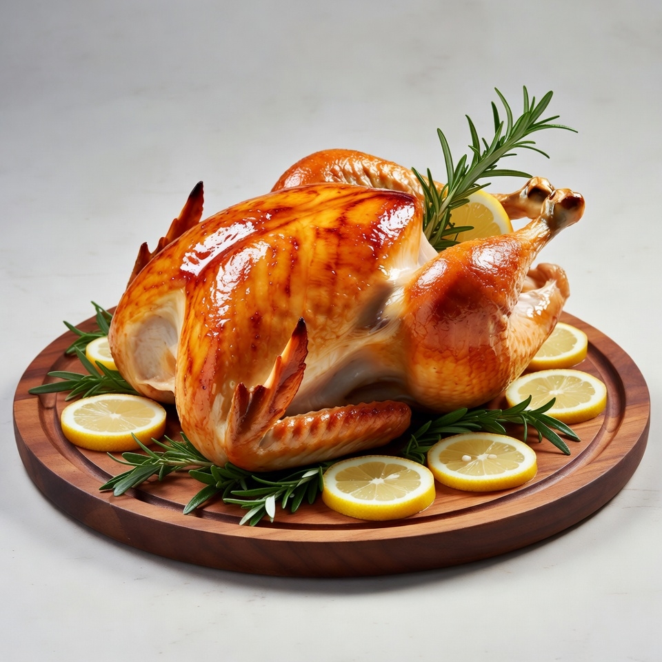 Roasted Turkey with Lemon and Rosemary Roasted Turkey with Lemon and Rosemary