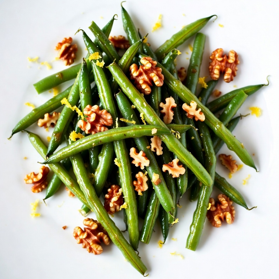 Green Beans with Walnuts and Lemon Green Beans with Walnuts and Lemon