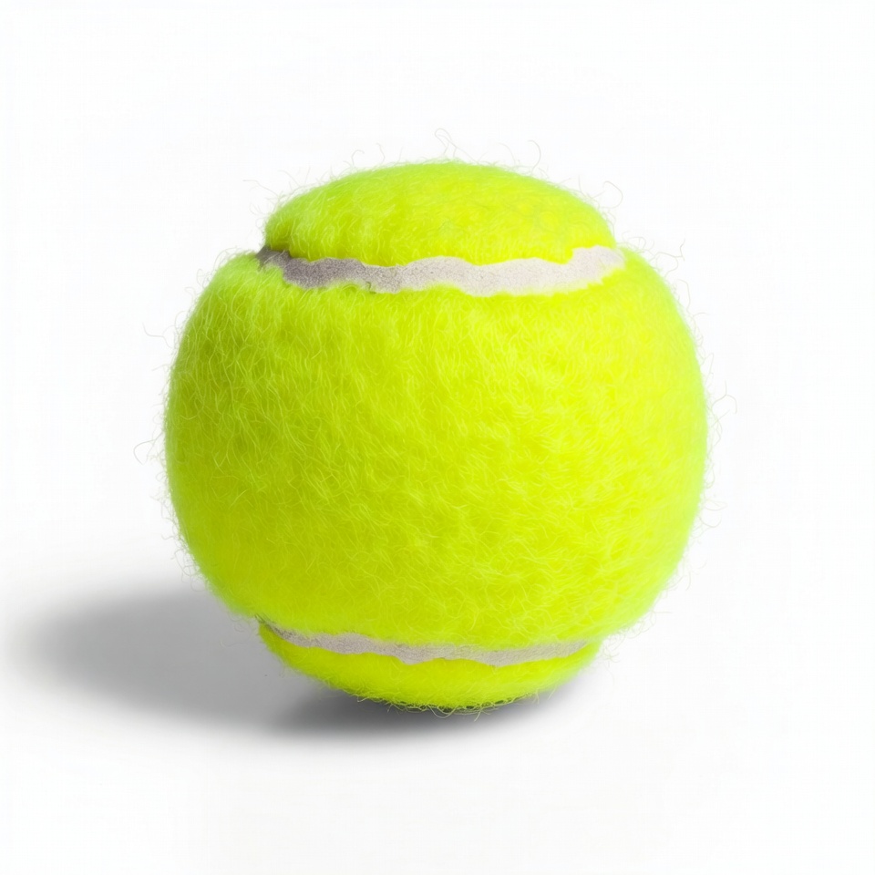 Yellow tennis ball isolated Yellow tennis ball isolated