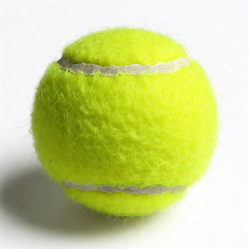 Yellow tennis ball isolated Yellow tennis ball isolated