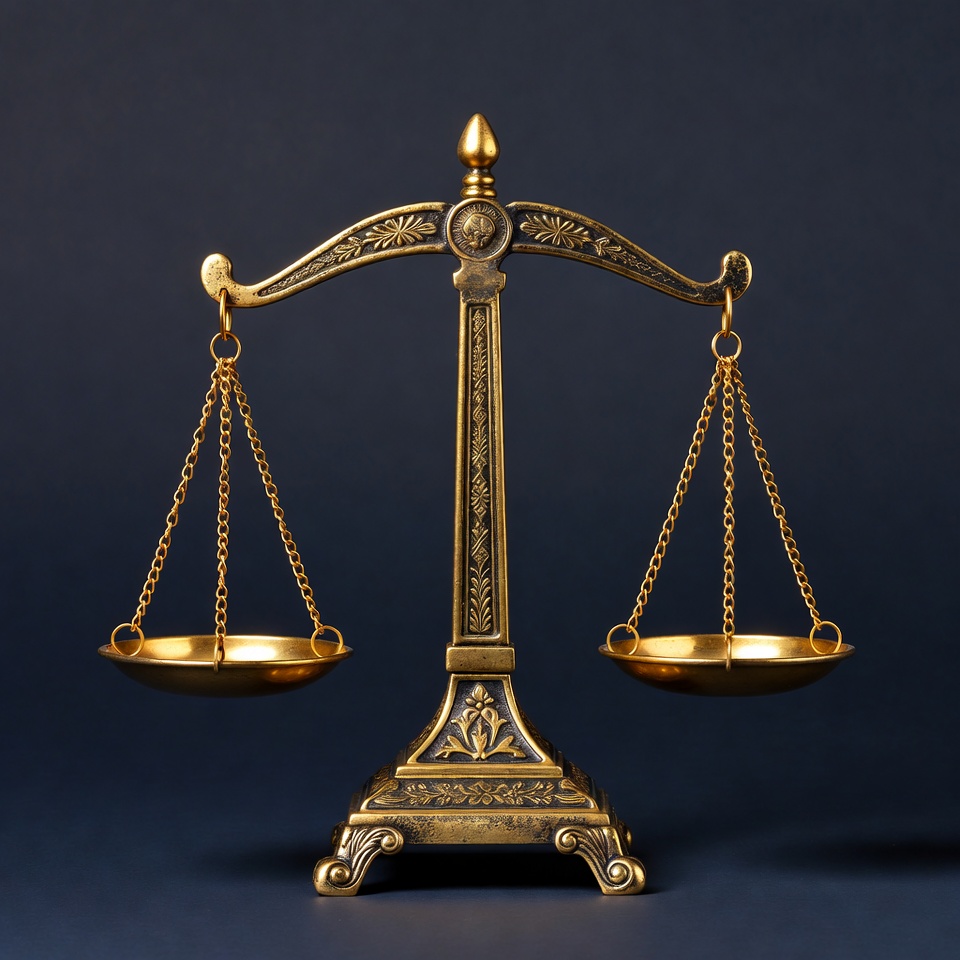 Golden Scales of Justice Golden Scales of Justice