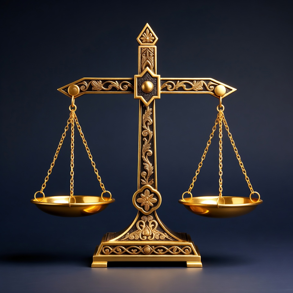 Golden Scales of Justice Golden Scales of Justice