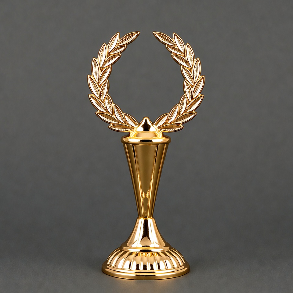 Golden Laurel Wreath Trophy Golden Laurel Wreath Trophy